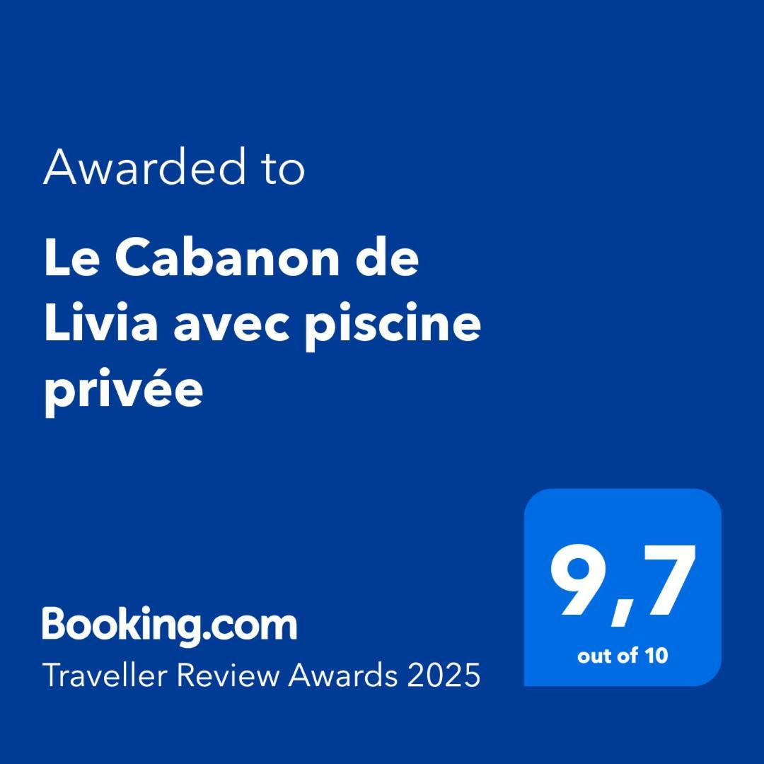 Le Cabanon De Livia Avec Piscine Privee Villa คุคุรง ภายนอก รูปภาพ